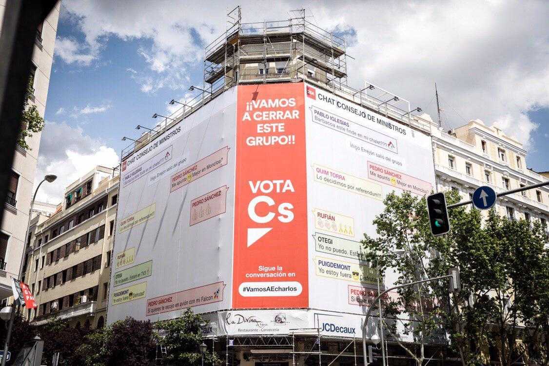 Cartel de ciudadanos.