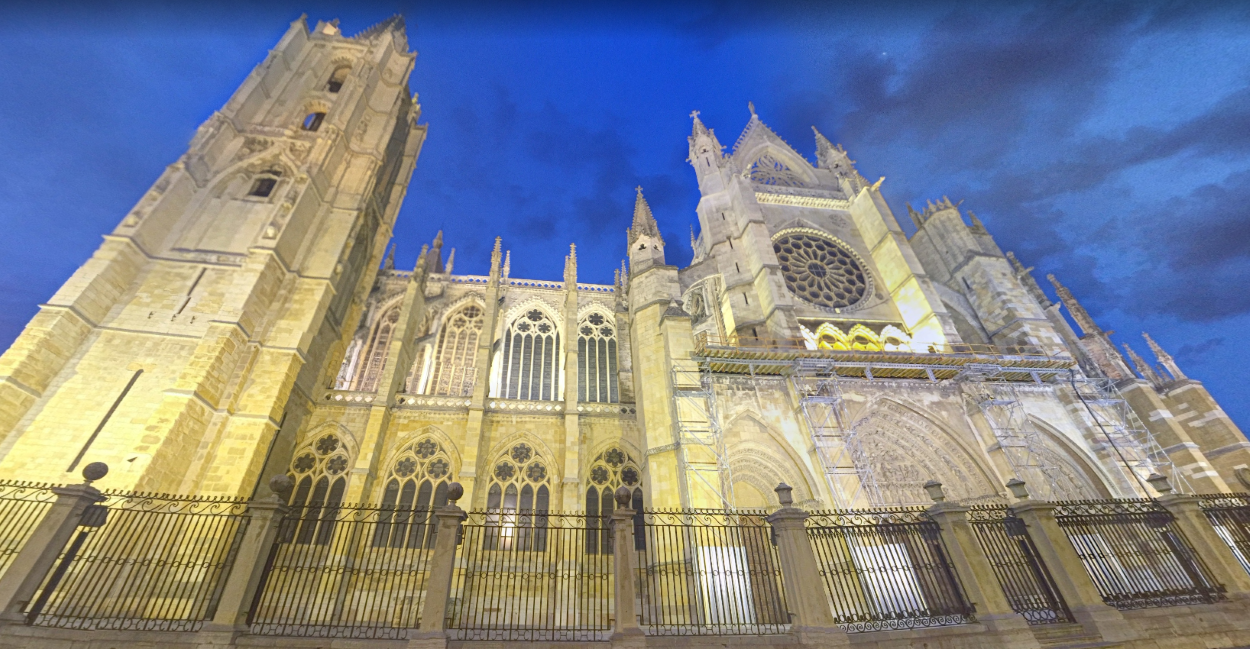 Imagen actual de la Catedral de León