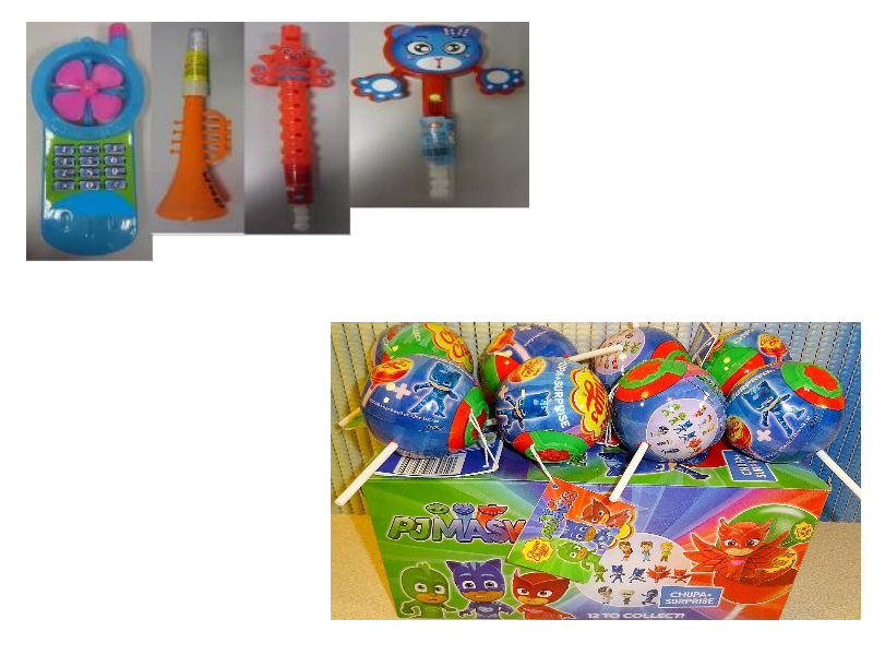 Muñecos de miniatura Chupa Chups y caramelos Sweet Toys