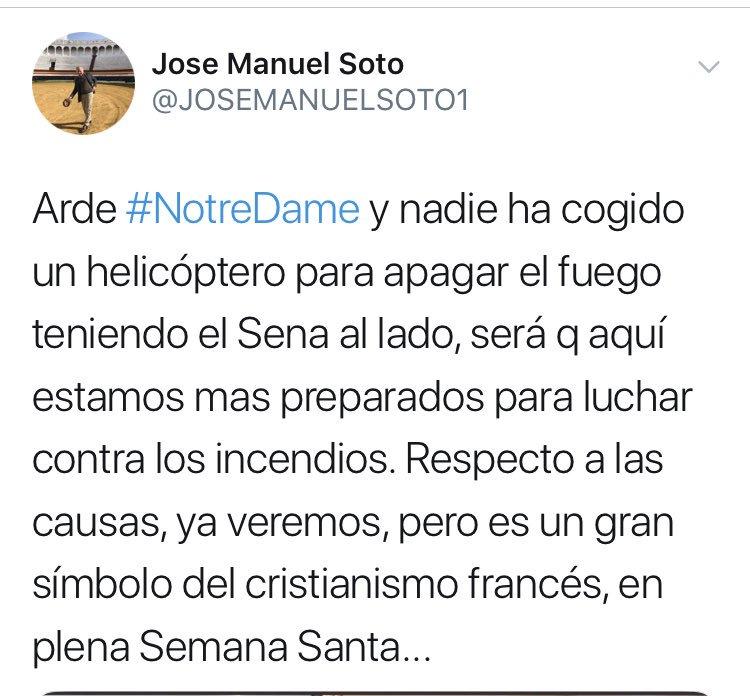 Tuit de José Manuel Soto