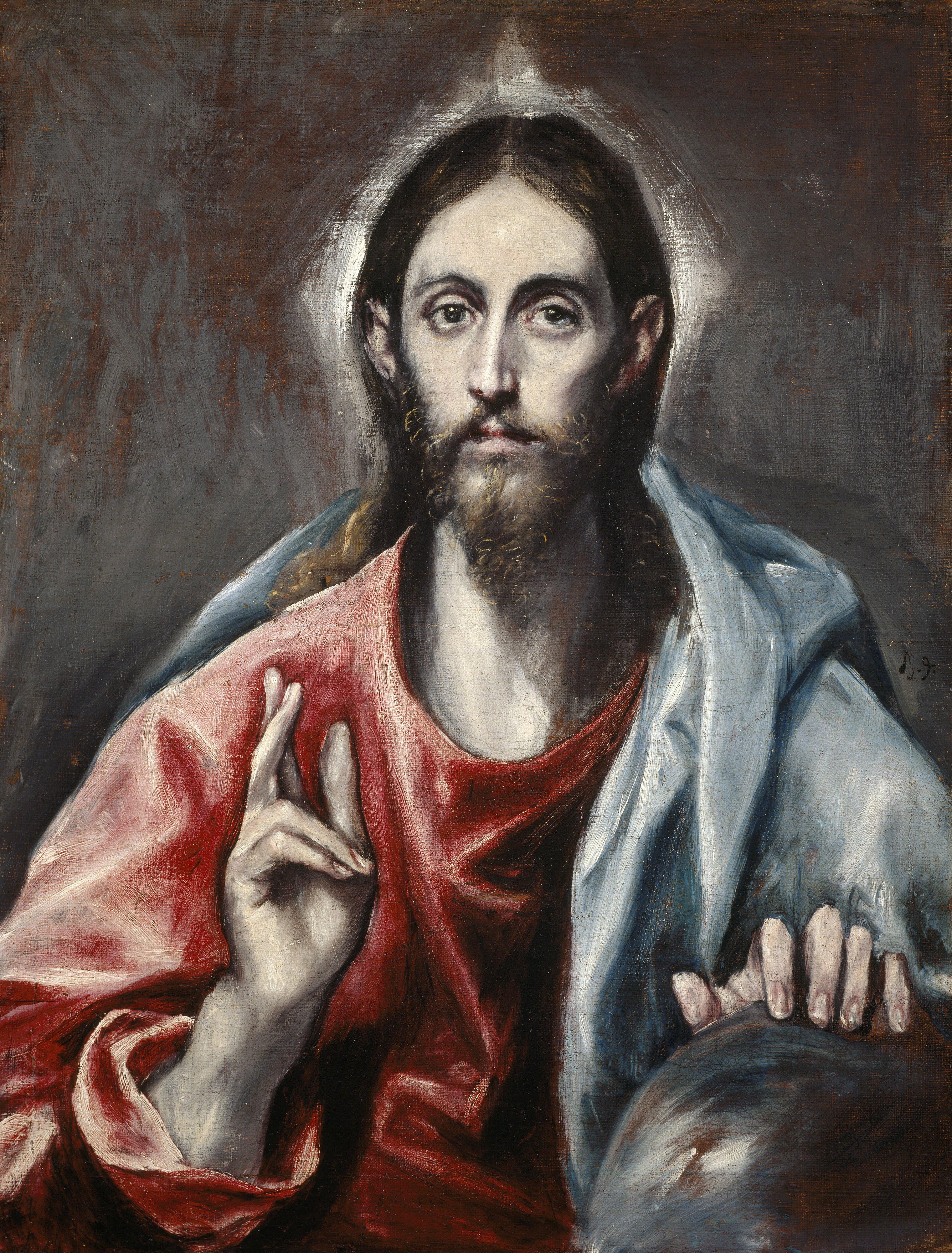 El Greco, Cristo Salvador del Mundo (Wikipedia)