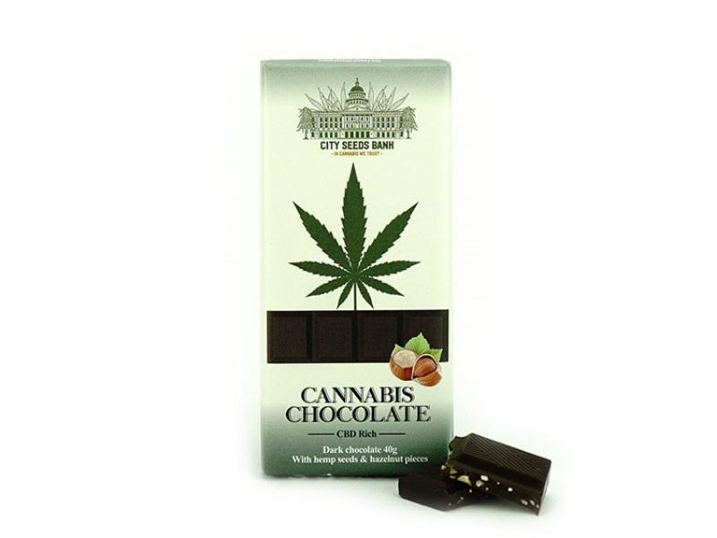 Cannabis Chocolate City Seed Banks 40g