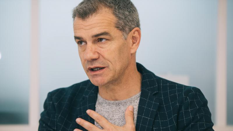 El candidato de Ciudadanos a presidir la Comunidad Valenciana. KIKE TABERNER El candidato de Ciudadanos a presidir la Comunidad Valenciana. KIKE TABERNER