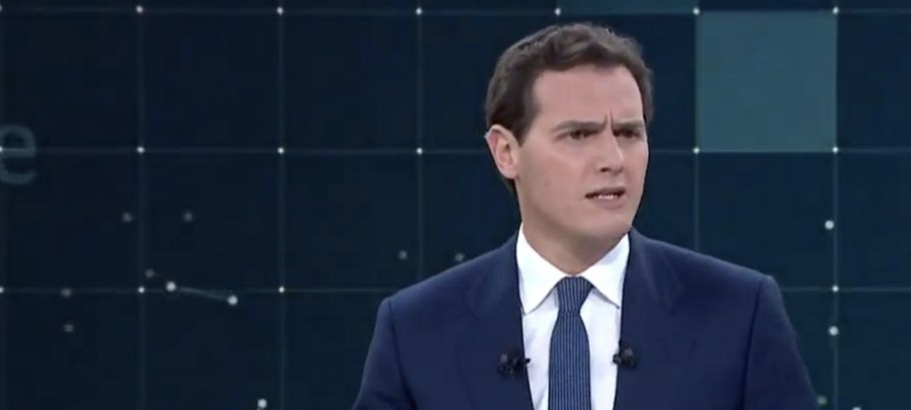 Albert Rivera en el debate de RTVE