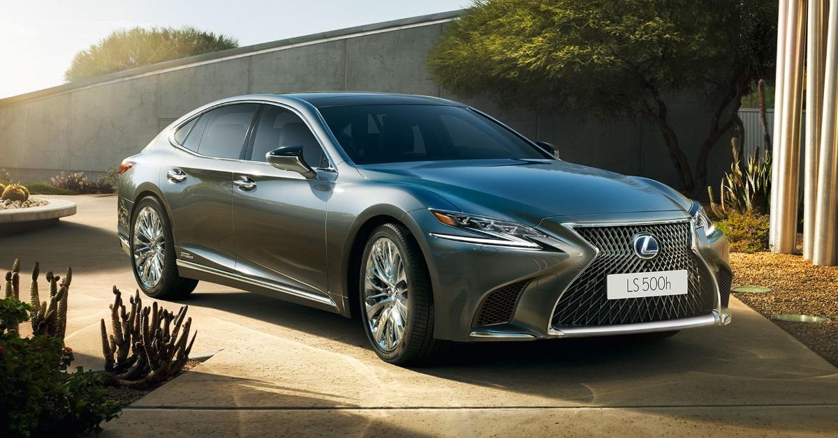 Lexus LS500H, el modelo del coche adquirido por Ciudadanos. Web Lexus