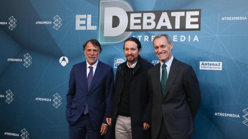 Pablo Iglesias en el Debate de Atresmedia