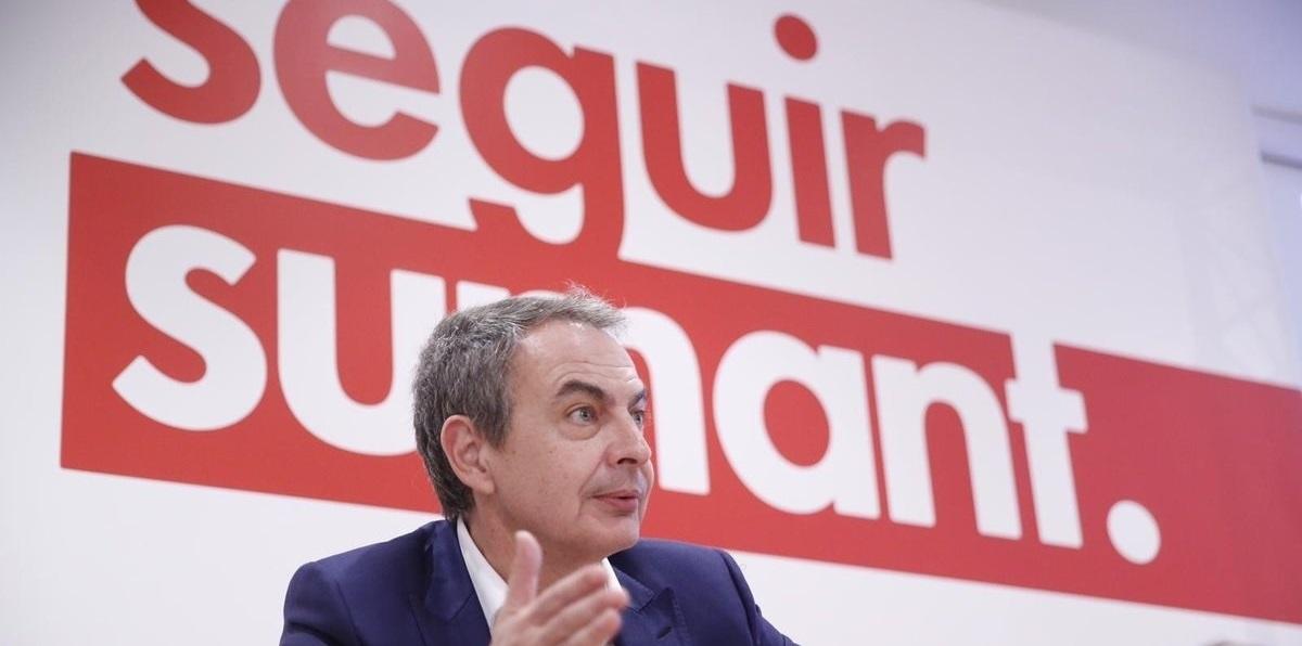 El expresidente del Gobierno José Luis Rodríguez Zapatero. EP