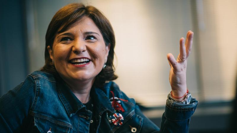 Isabel Bonig, candidata del PP a la Presidencia de la Comunidad Valenciana. KIKE TABERNER