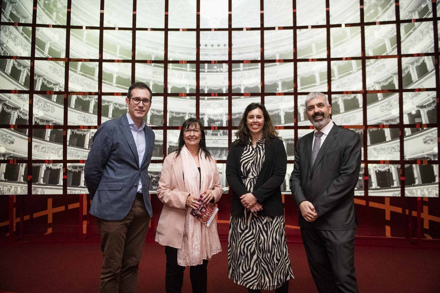 Valentí Oviedo, Elisa Durán, Kate Bailey e Ignasi Miró han inaugurado en CaixaForum Madrid la exposición Ópera. Pasión, poder y política