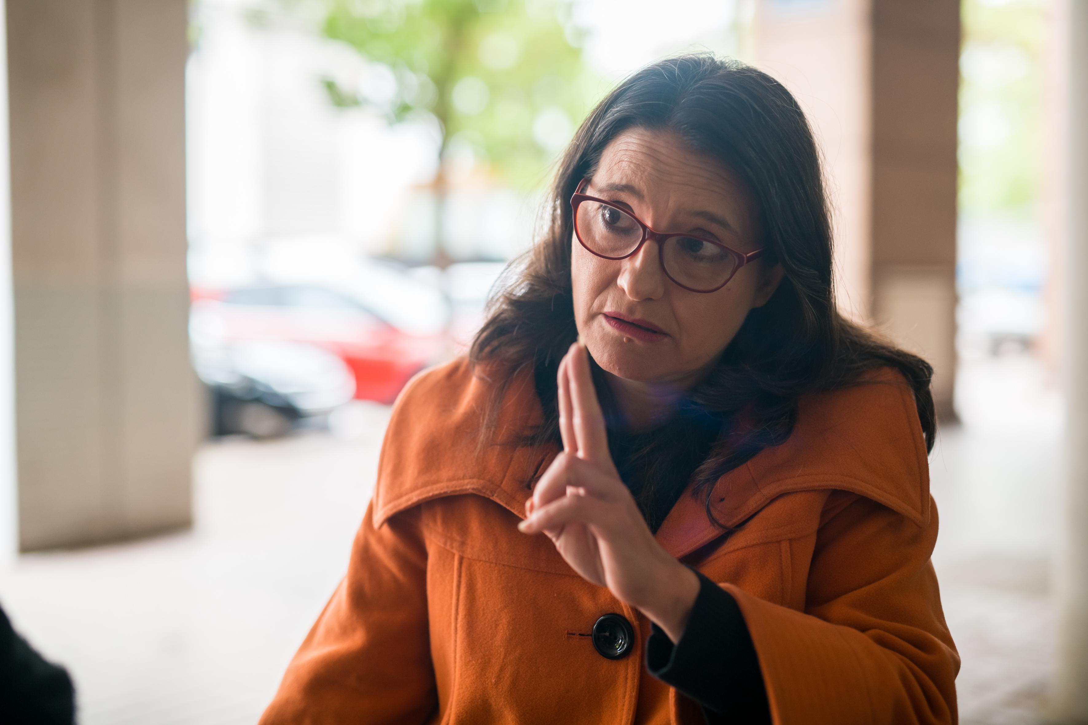 20190422 182Mónica Oltra, candidata de Compromís a la Presidencia de la Generalitat Valenciana.  KIKE TABERNER