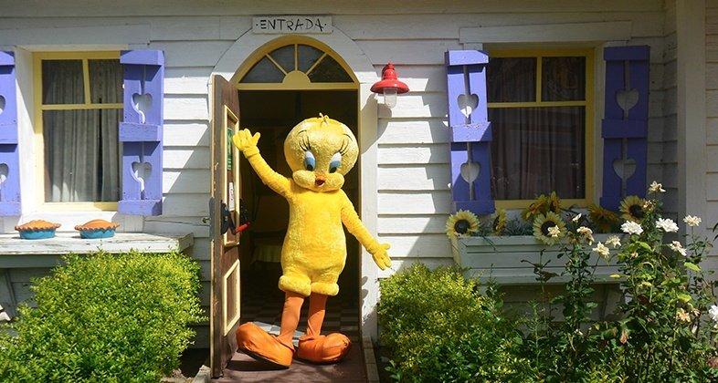 Atracción de 'La casa de la Abuelita' en el Parque Warner Madrid