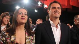 Albert Rivera junto a Inés Arrimadas. Europa Press.