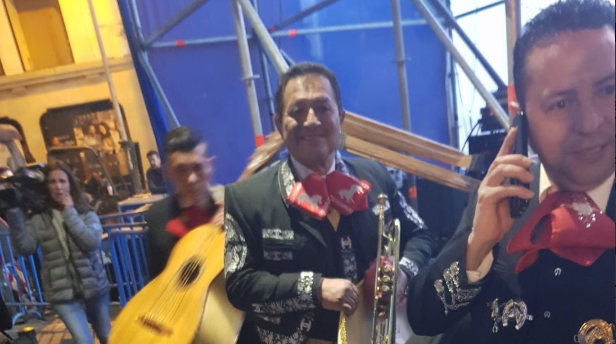 Mariachis en Génova