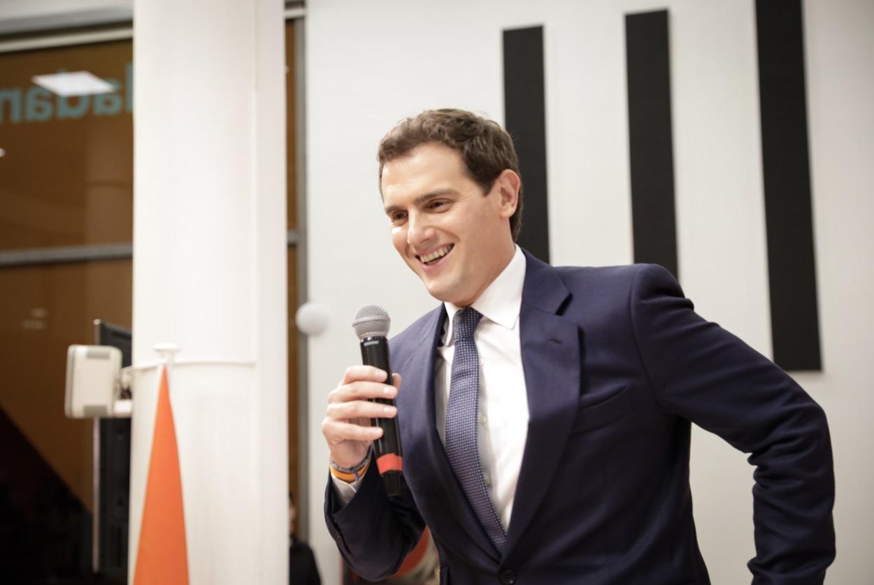 Albert Rivera, presidente de Ciudadanos