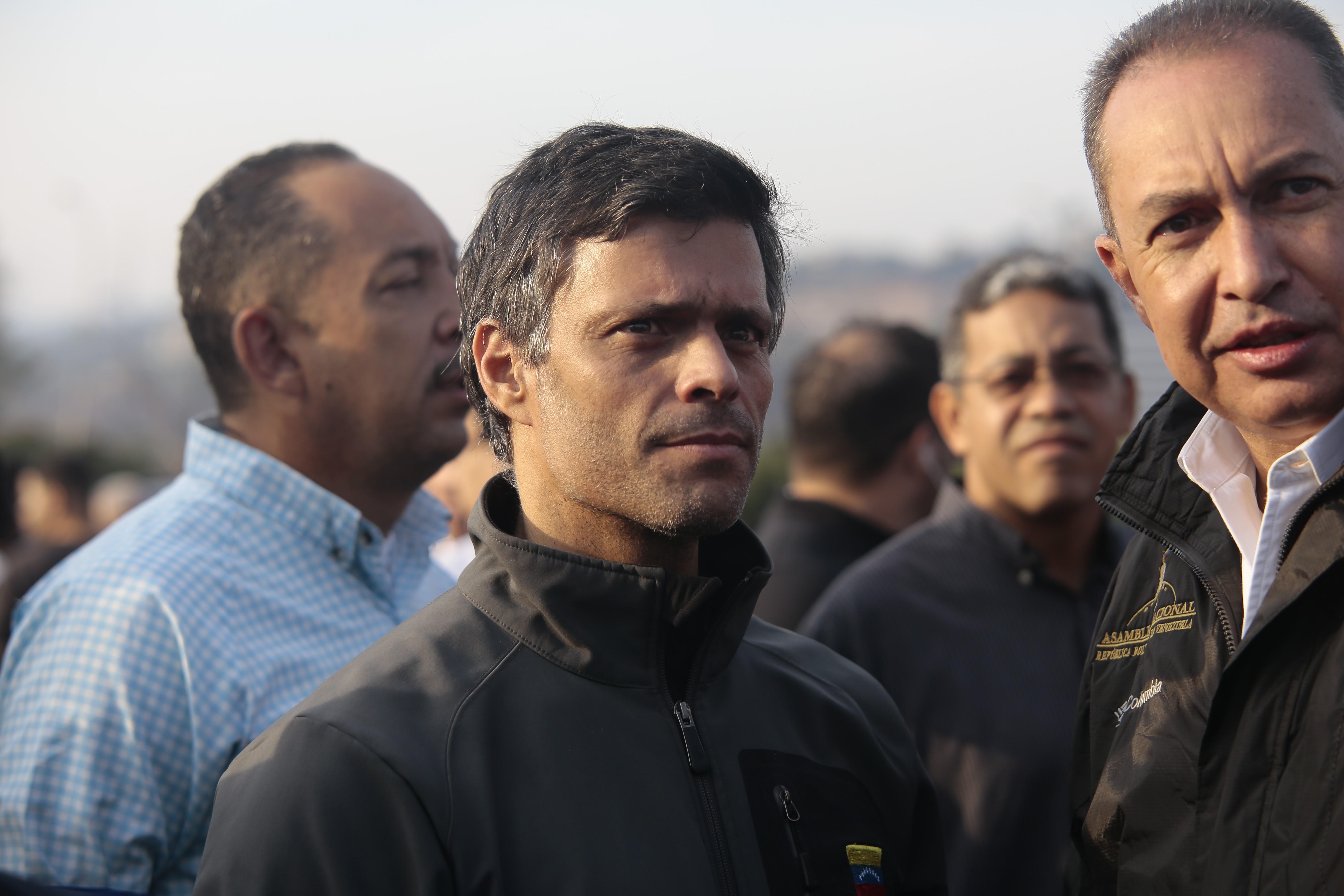 El opositor venezolano, Leopoldo López