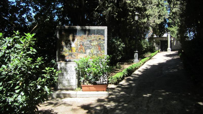 Placa conmemorativa 3 de mayo