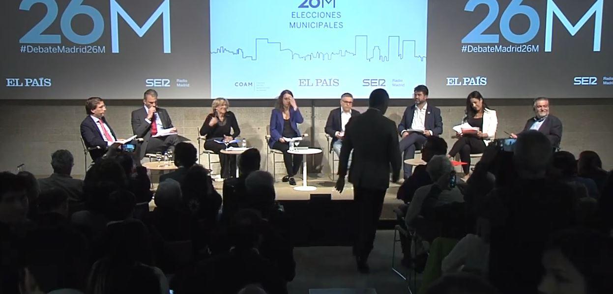 Debate 26M organizado por El País y Cadena SER