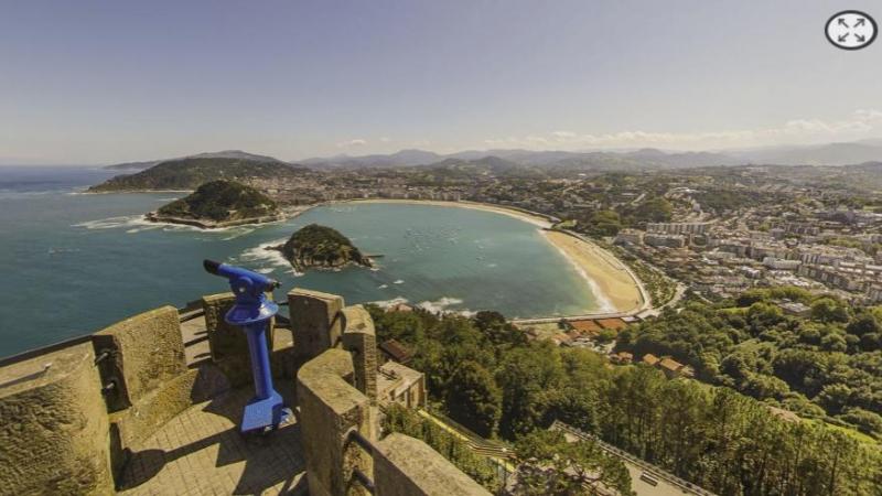 Mirador del Monte Igueldo (turismo San Sebastián)