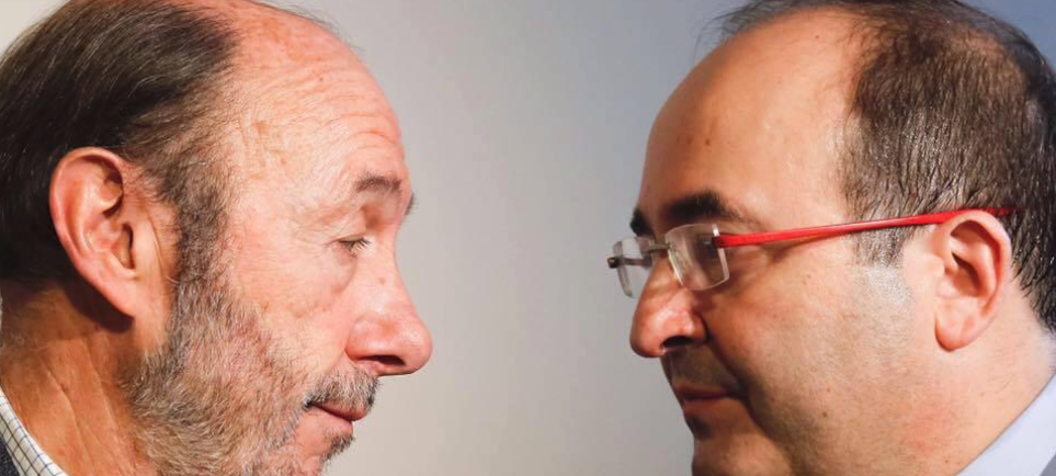 Rubalcaba e Iceta