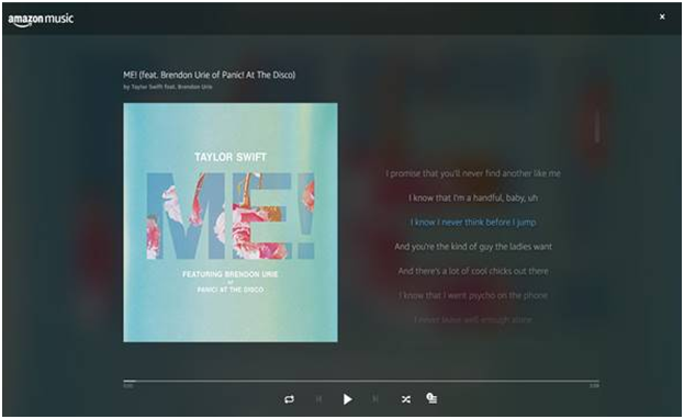 Lo nuevo de Amazon Music convierte la plataforma en una especie de karaoke.
