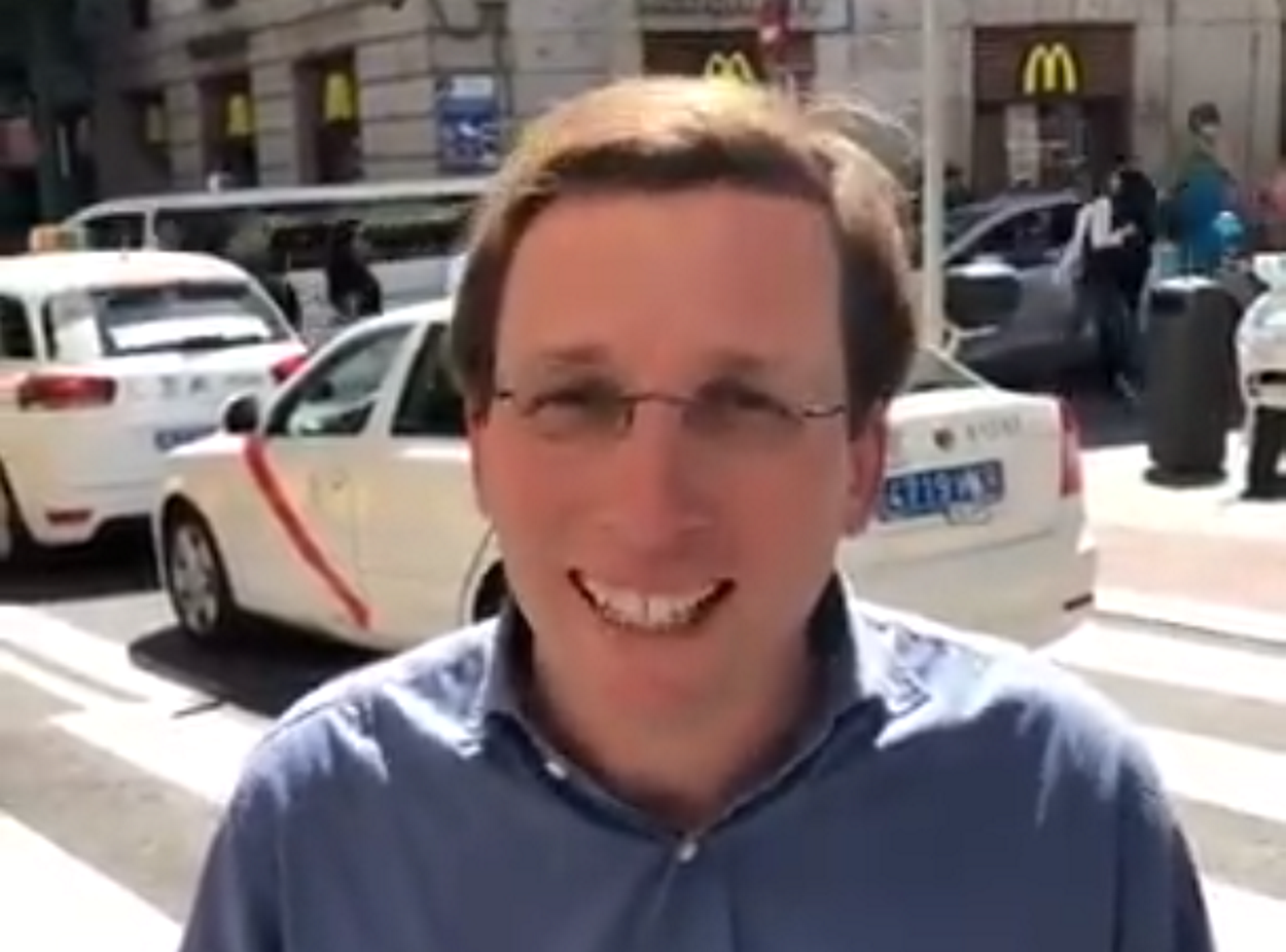 Video del candidato del Partido Popular al Ayuntamiento de Madrid, Martínez Almeida