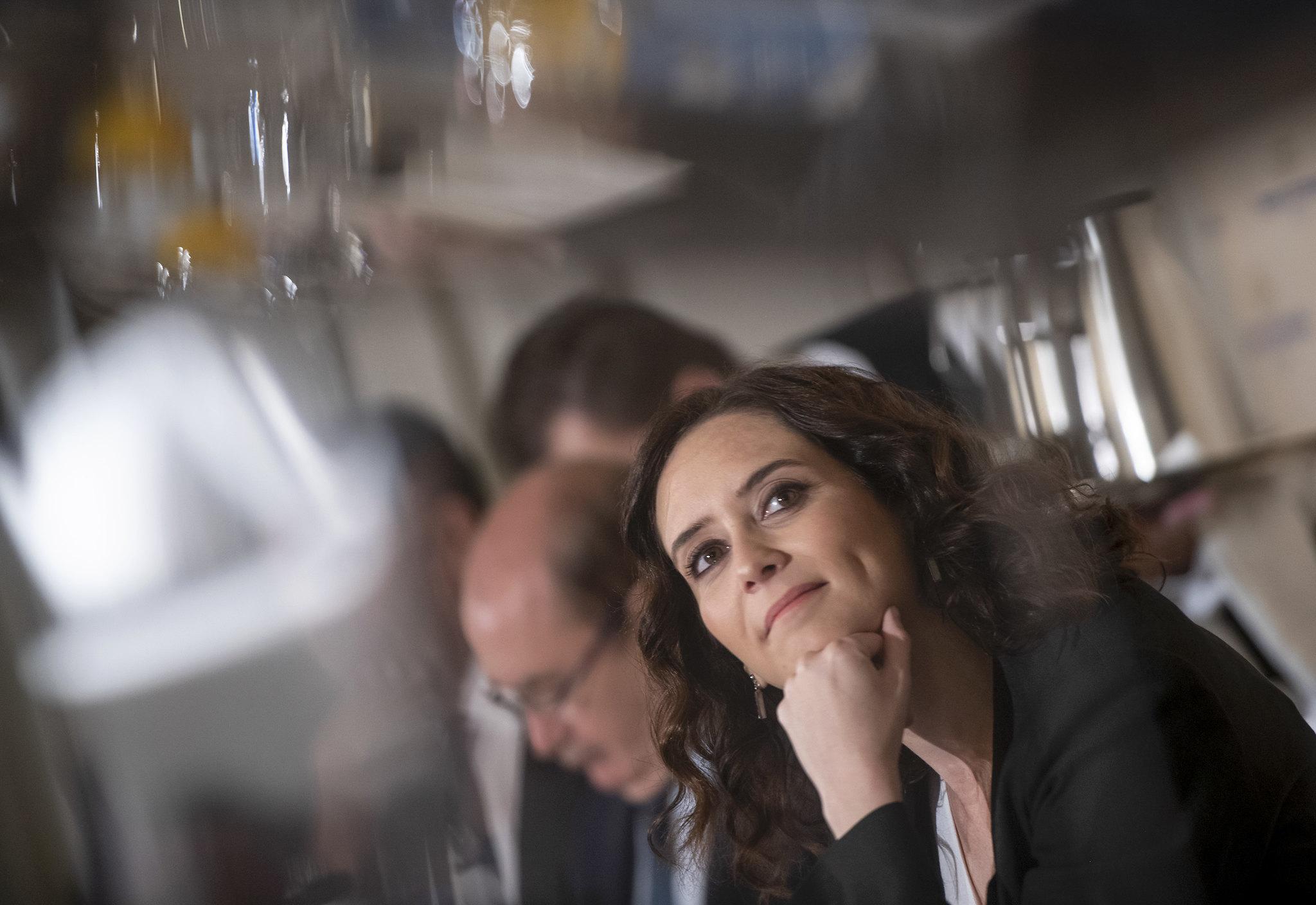 Isabel Díaz Ayuso, en un desayuno informativo. FLICKR