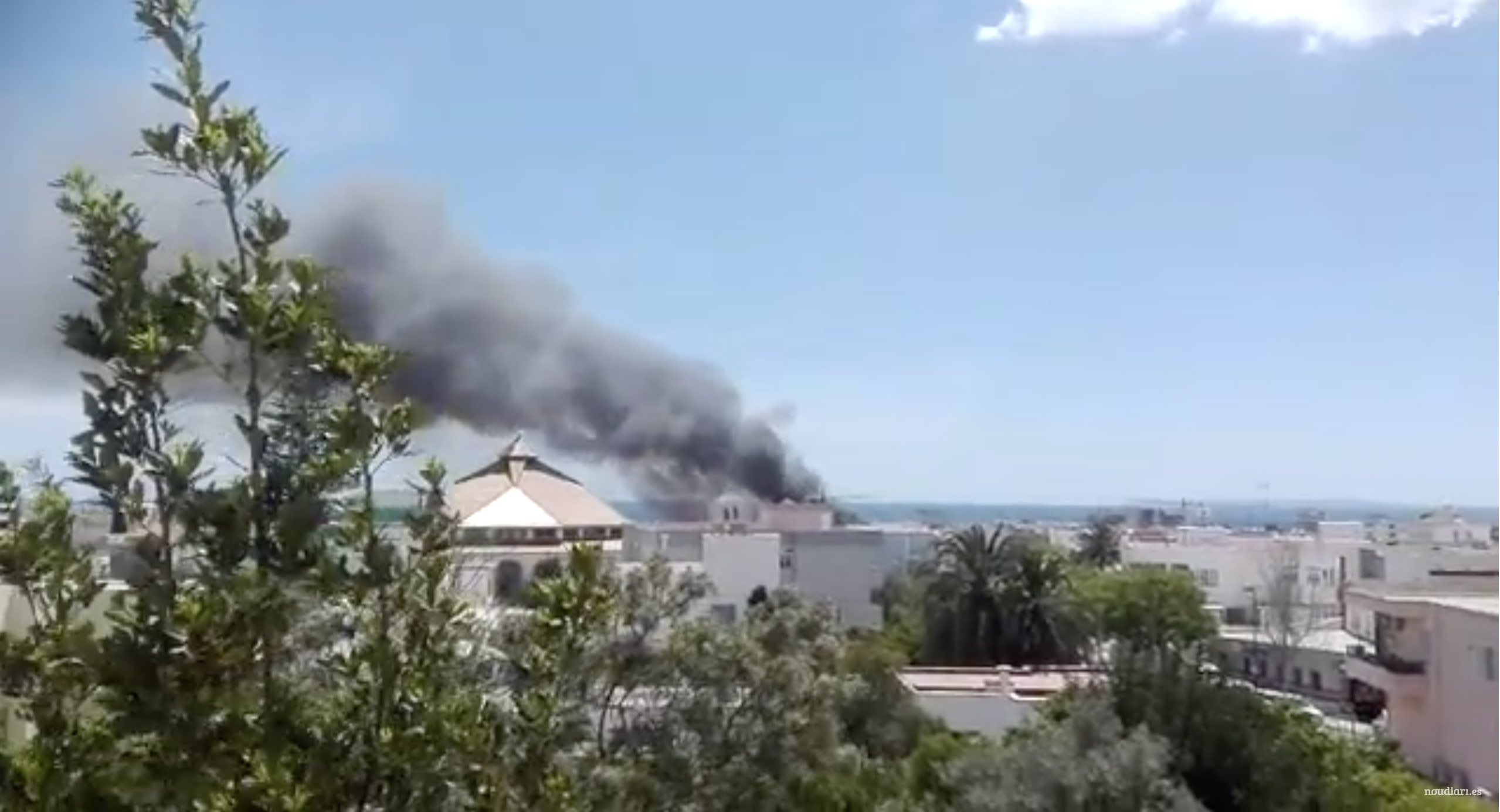 Incendio en Ibiza