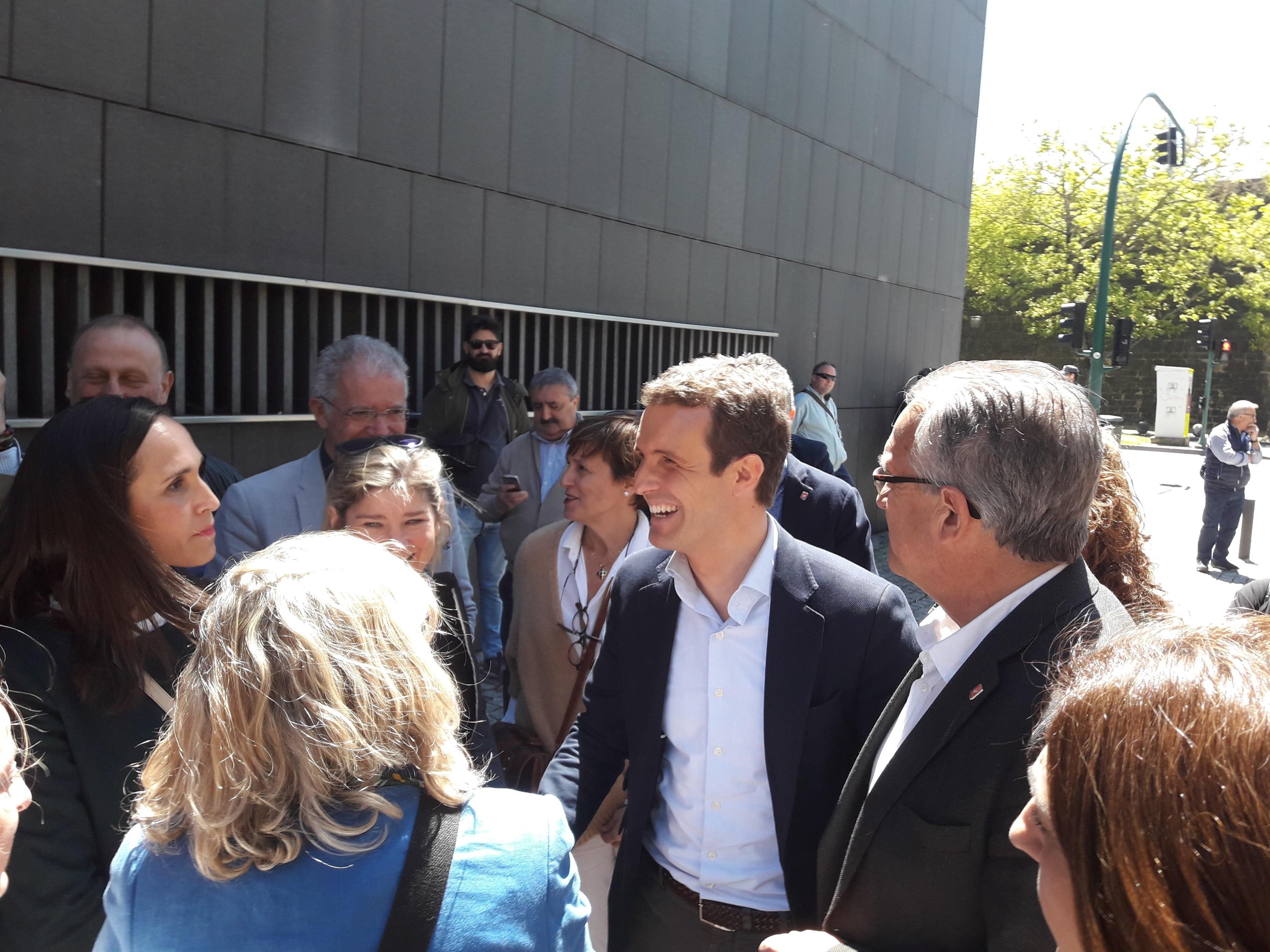 Pablo Casado en Pamplona 