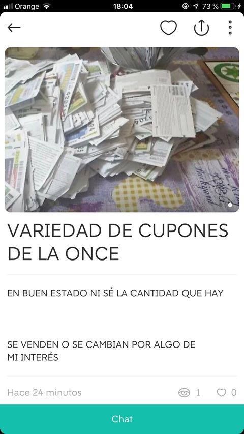 Variedad de cupones