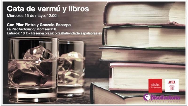 Cata vermú y libros - La tienda de las palabras 