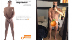 Albert Rivera, líder de Ciudadanos, y David Franco López, coordinador de Cs Garrucha. Albert Rivera, líder de Ciudadanos, y David Franco López, coordinador de Cs Garrucha.