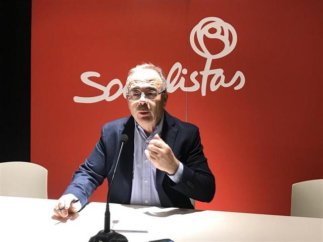 Bugallo, candidato del PSOE a la alcaldía de Santiago de Compostela. Europa Press