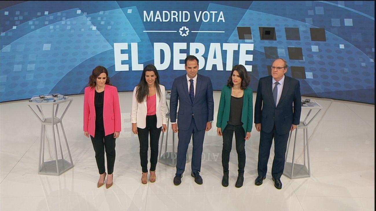 Debate autonomico Telemadrid 