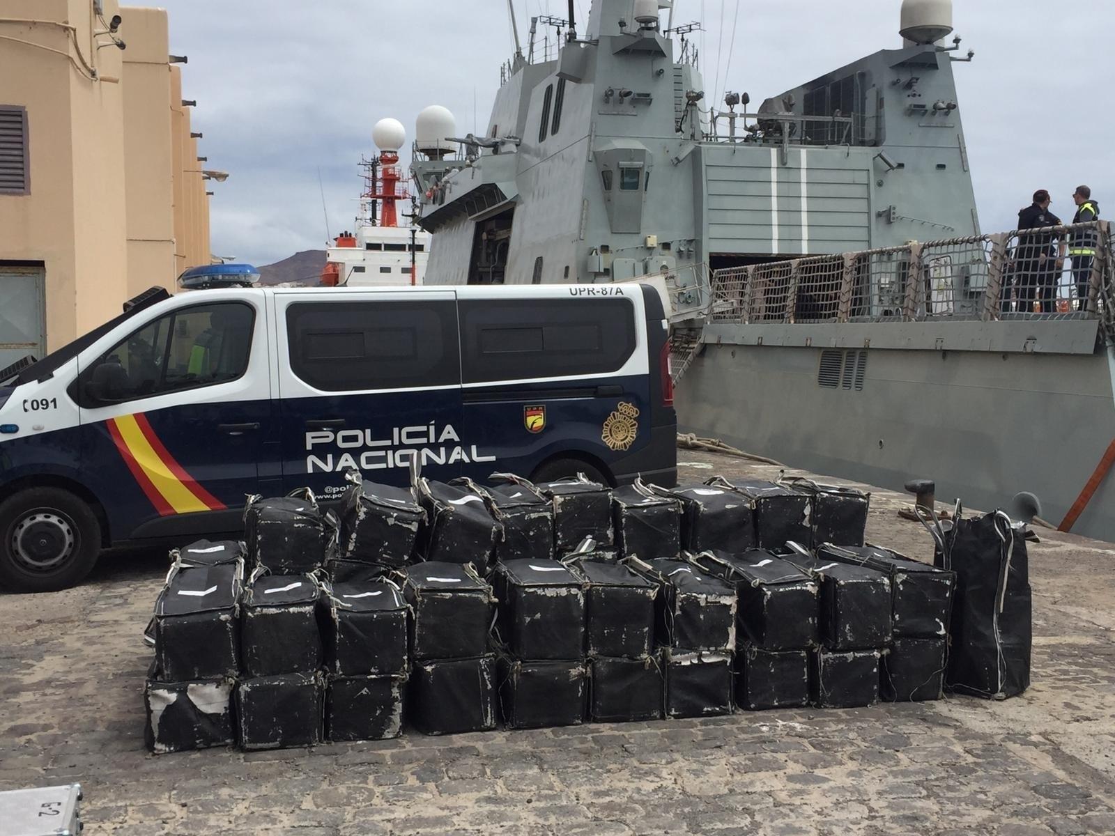 Alijo de cocaína en Las Palmas de Gran Canaria-Europa Press