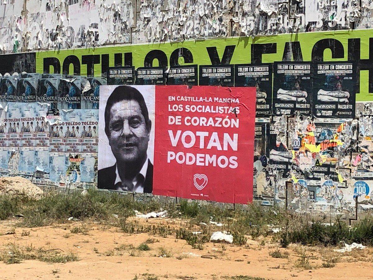 La Junta Electoral de Castilla La-Mancha prohibe el nuevo cartel de ...