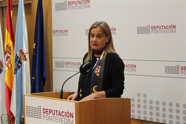 Carmela Silva, candidata del PSOE a la Diputación de Pontevedra. Europa Press