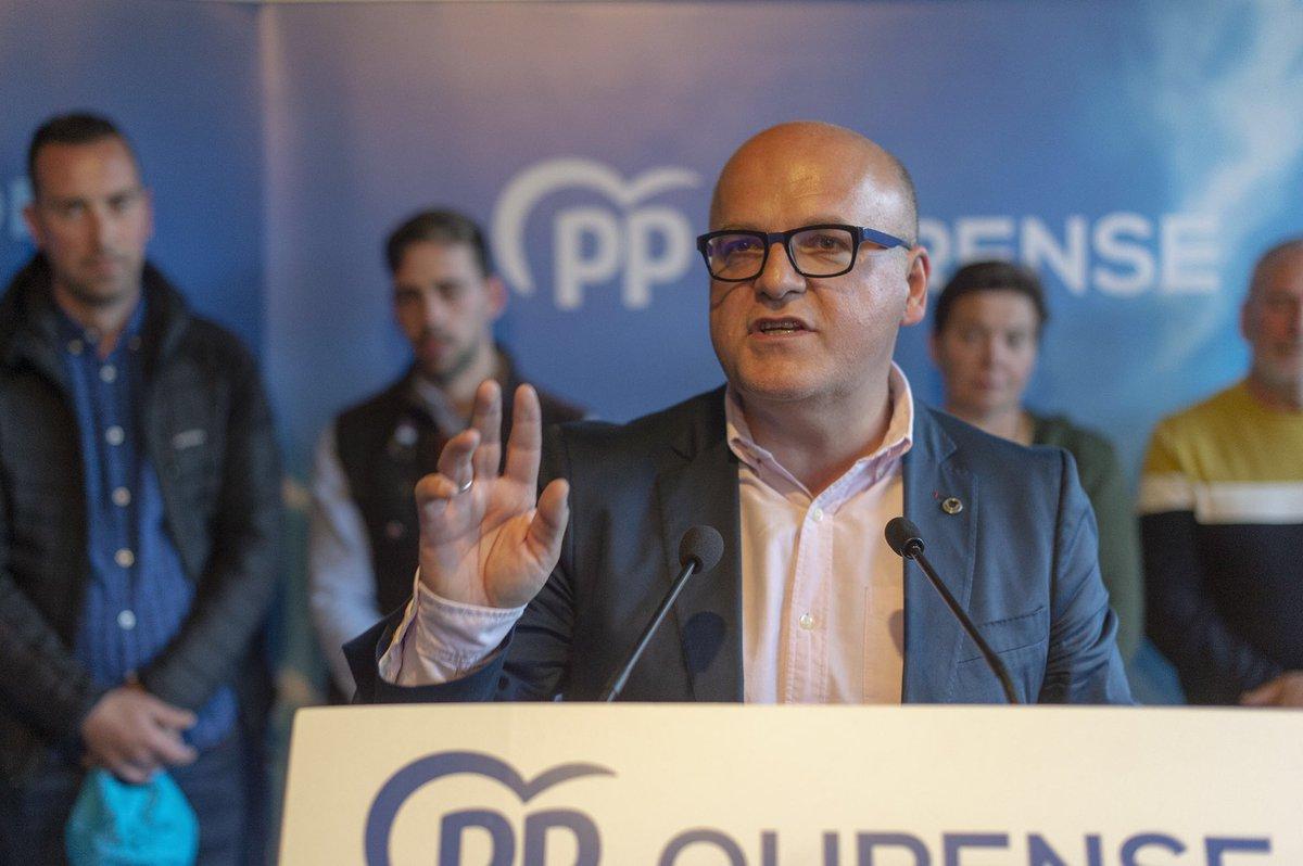 Manuel Baltar, presidente de la Diputación de Ourense