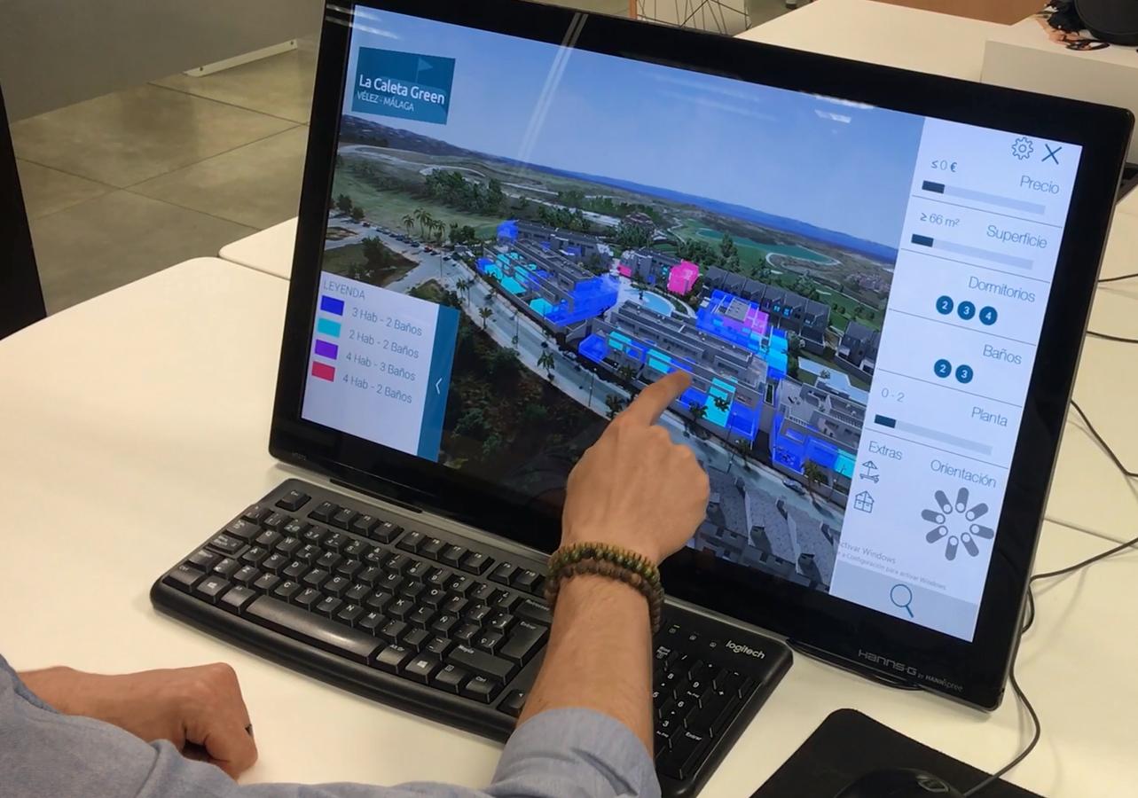 Sistema 3D que permite a los potenciales clientes visitar cada estancia de su futura vivienda Sistema 3D que permite a los potenciales clientes visitar cada estancia de su futura vivienda