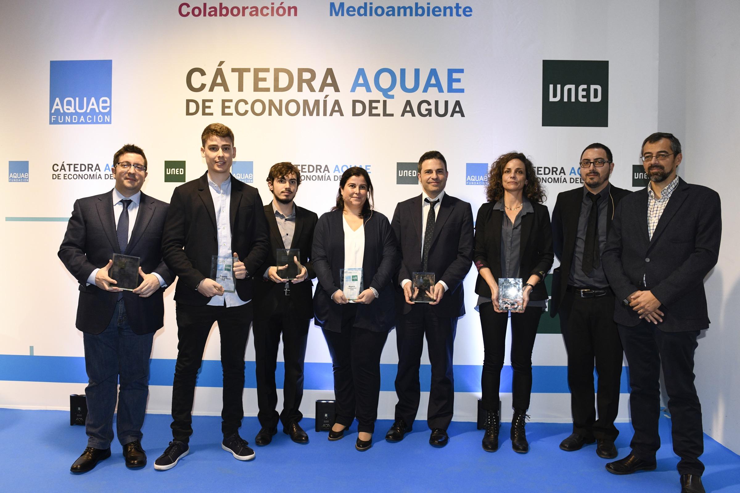 Ganadores V Premios Cátedra Aquae 2018