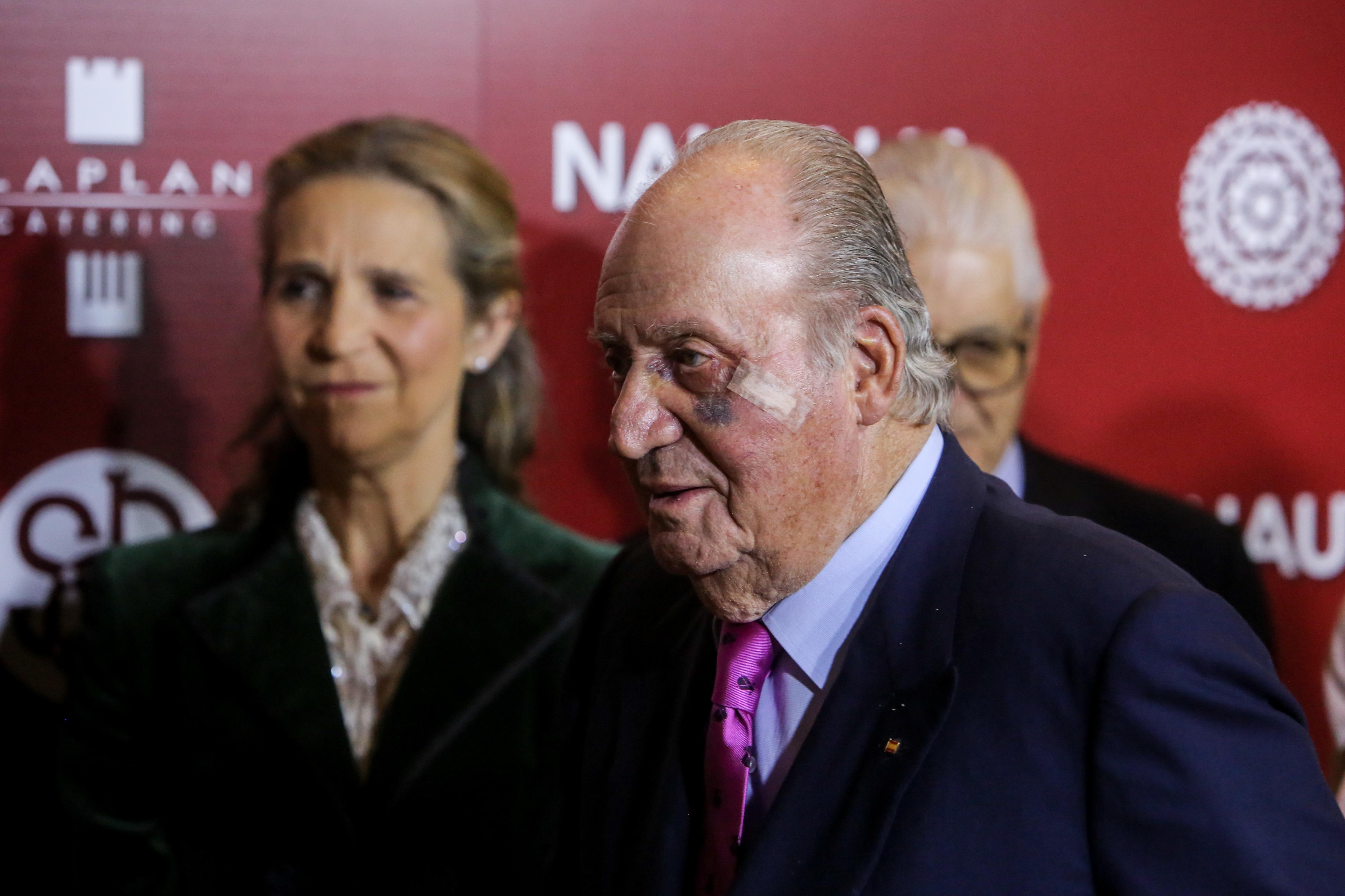 El Rey Juan Carlos I asiste a la gala de presentación de los carteles de la Feria de San Isidro en la plaza de toros de Las Ventas. Europa Press.