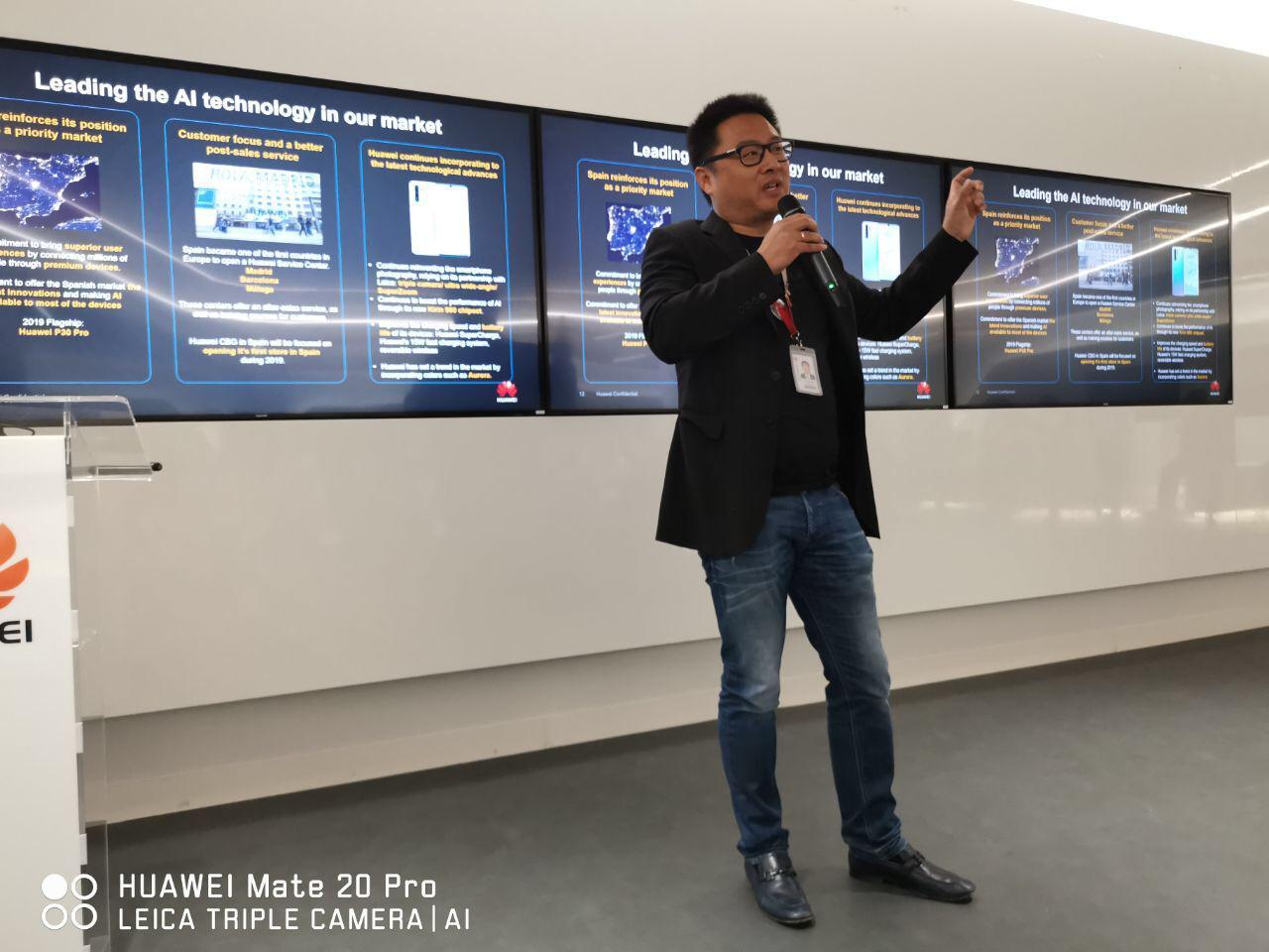 Pablo Wang, director de consumo de Huawei España - Huawei