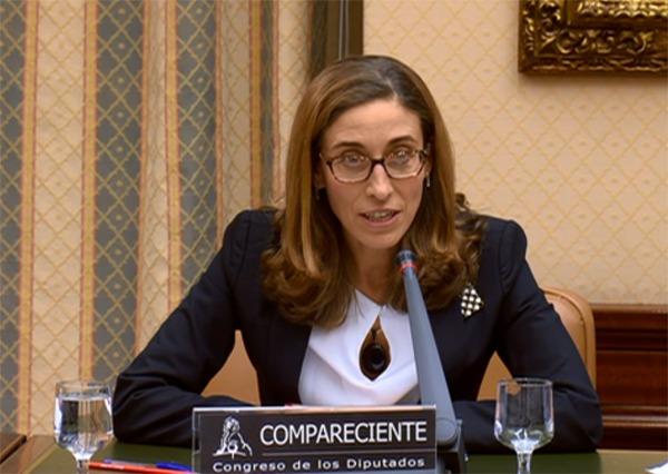 Cecilia Álvarez en una comparecencia en el Congreso de los Diputados - Congreso de los Diputados