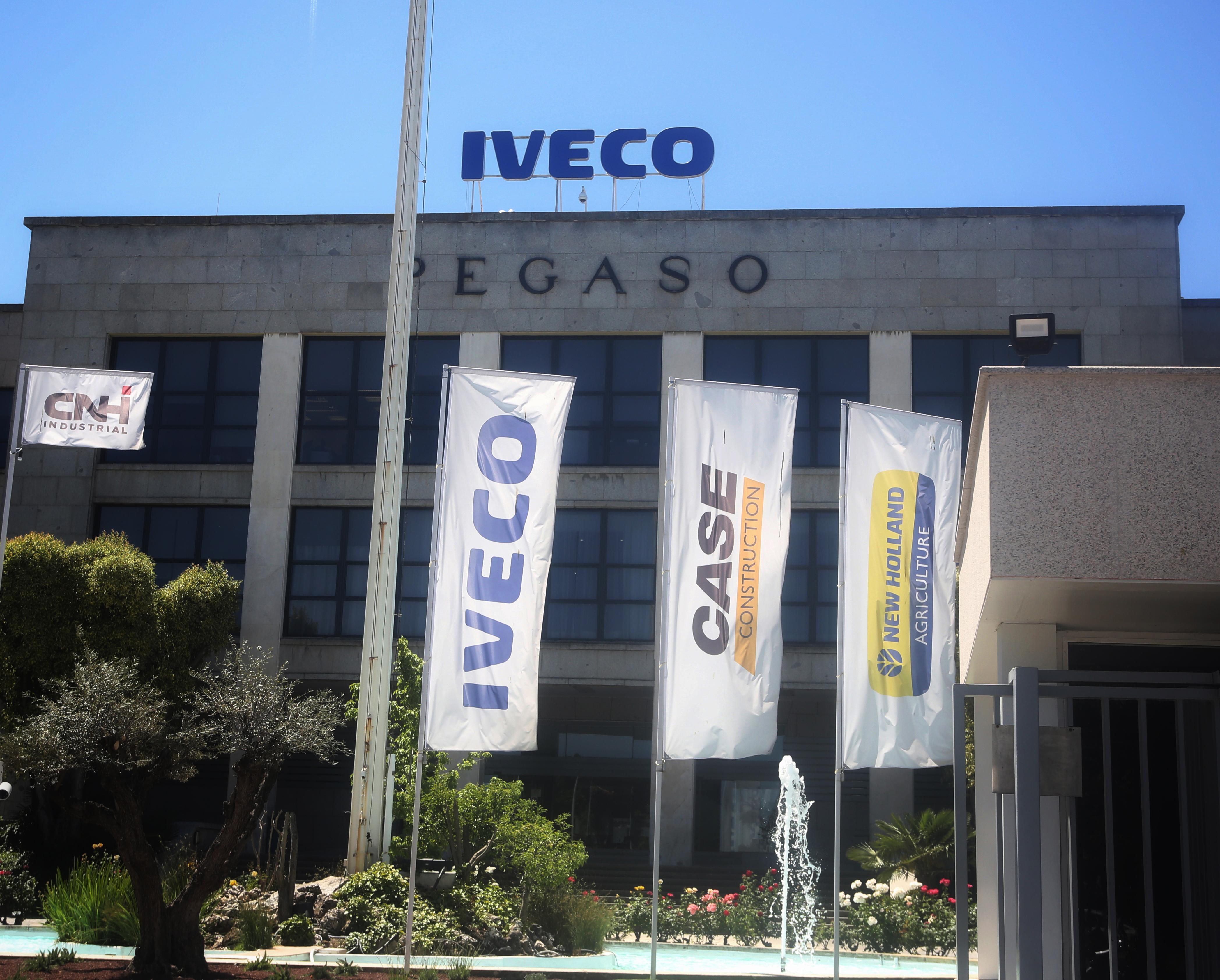 Sede de la empresa Iveco en Madrid donde trabajaba la mujer que se quitó la vida. EP