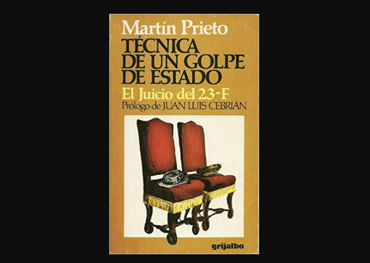 Portada de uno de los libros de Martín Prieto.