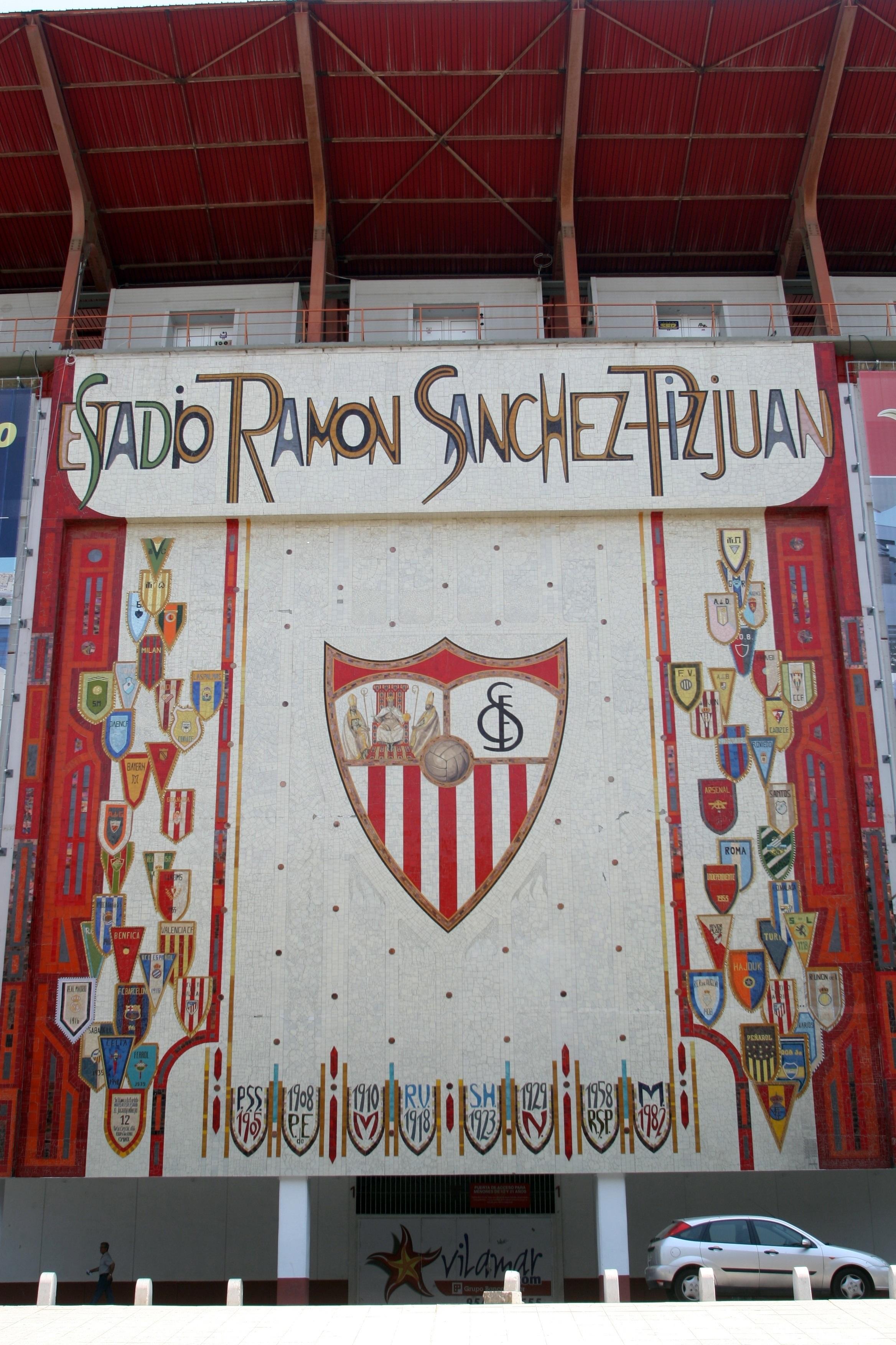 EuropaPress - Frontal del estadio Ramón Sánchez Pizjuán