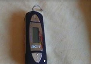 Un MP3 que se vende en Wallapop