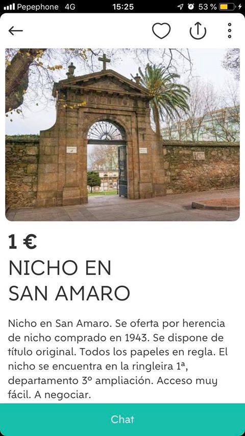 Nicho en San Amaro
