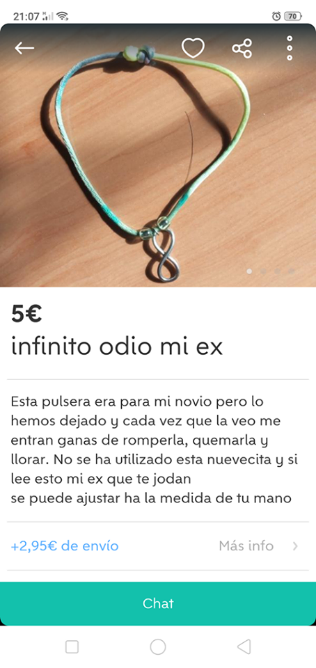 Infinito odio a mi ex