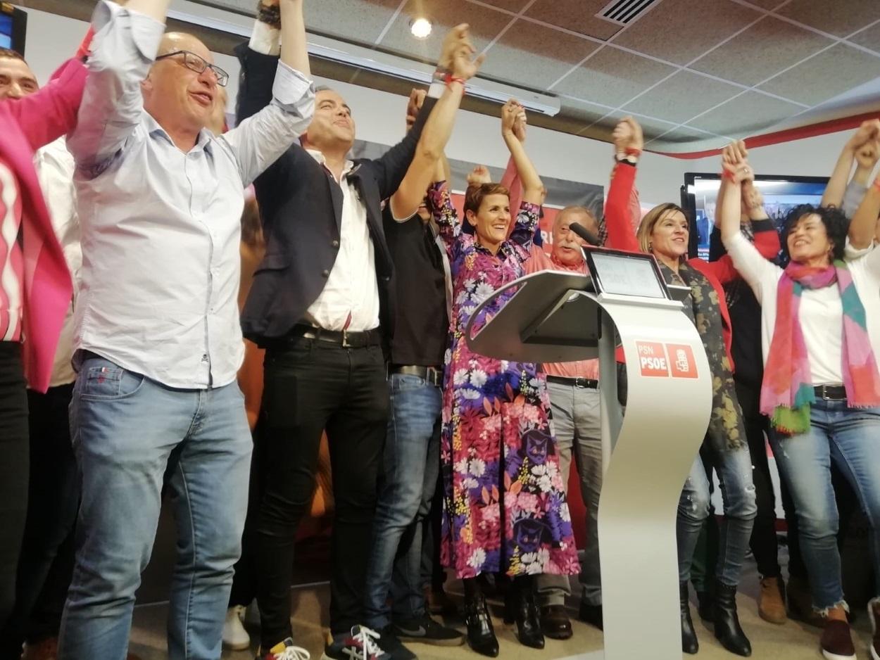El PSN celebra sus resultados en las elecciones del 26M