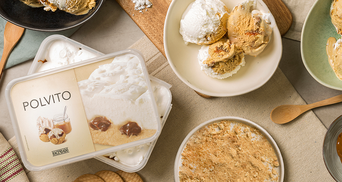 Nuevo helado 'polvito' de Mercadona - Fuente: Instagram @mercadona